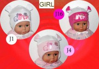 Detská čapica GIRL